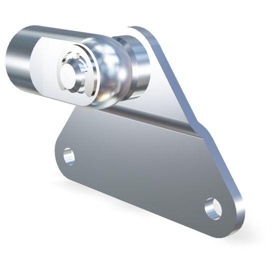 M10 Eye and side bracket (max. 1200N) – Stainless Steel 304